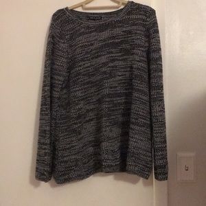 Cable & Gauge Gray knit sweater xl